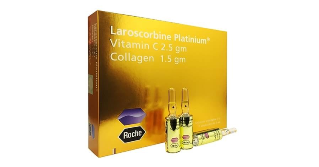 Lascorbine Platinum Vitamin C Collagen injection - Roche Whitening Injection